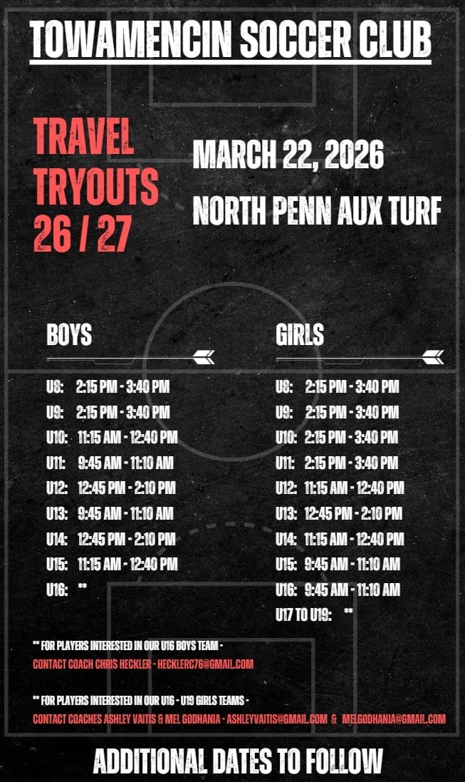 TSC Travel Tryout Dates Promo 1